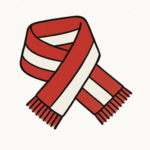 a scarf